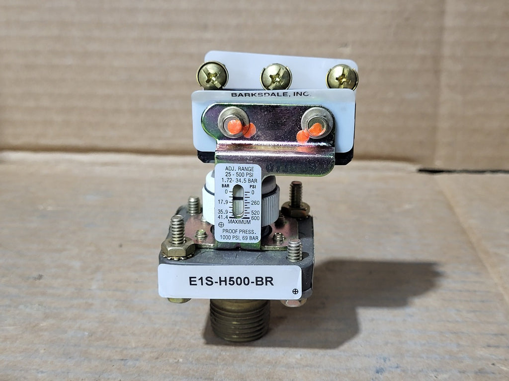 BARKSDALE Econ-O-Trol Pressure Actuated Switch E1S-H500-BR