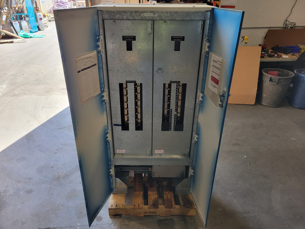 208V 3-Phase Distribution Panelboard Enclosure w/ Bus - Floor Mount - No Breakers