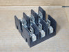 FERRAZ SHAWMUT 30 Amp, 600 Volt, 3 Pole Open Style Fuse Block 60308SJ