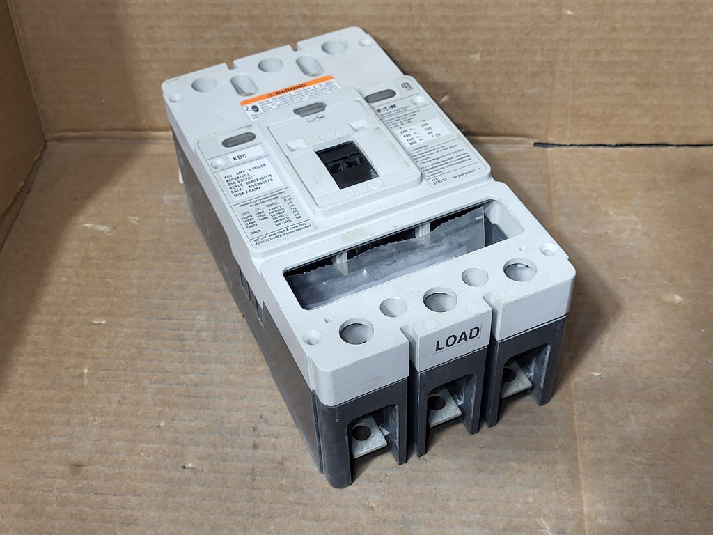 EATON 400 Amp, 3 Pole, 600 Volt Circuit Breaker KDC3400F