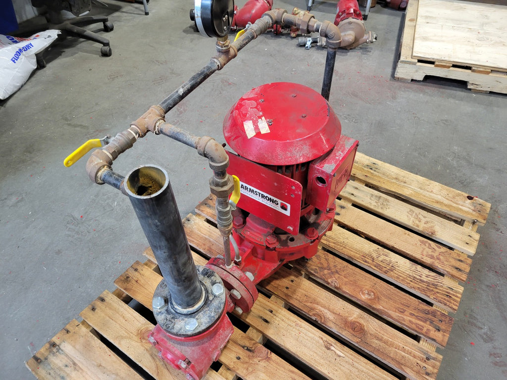 ARMSTRONG 3 hp Series 4380 Vertical In-Line Pump 2x2x8