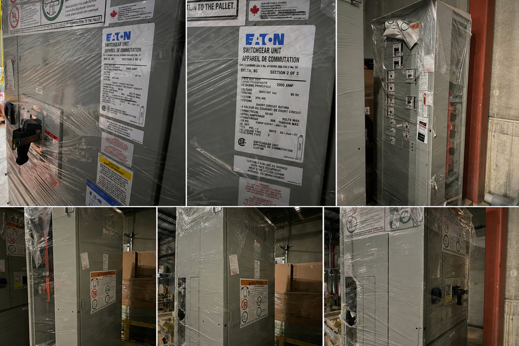 EATON Pow-R-Line C General Purpose Distribution Switchboard - Sections 3 of 3