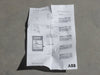 ABB 600 Amp, 3 Pole, 130 Volt Coil Contactor AF400-30-11