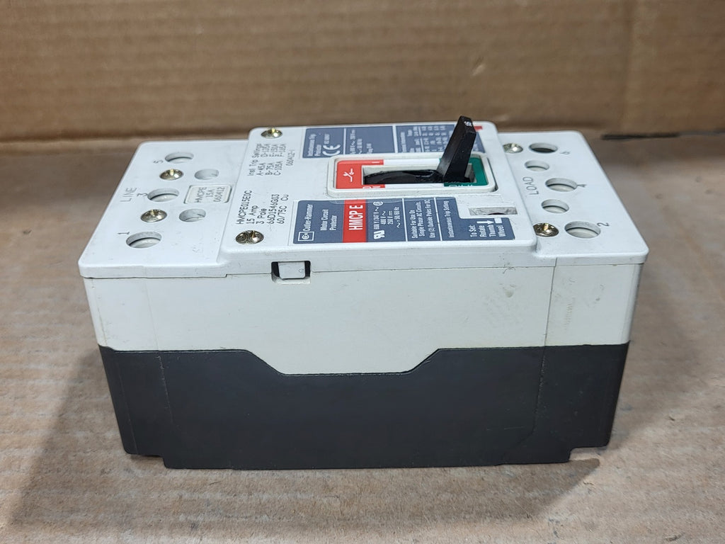 CUTLER-HAMMER 15 Amp, 3 Pole, 600 Volt Circuit Breaker HMCPE015E0C