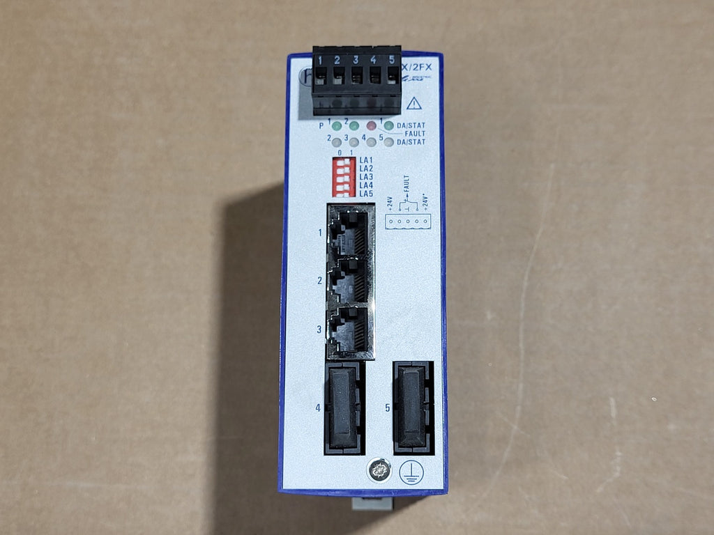 HIRSCHMANN Rail Mount Ethernet Switch RS2-3TX/2FX-SM EEC