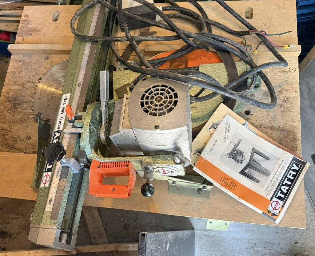 TATRY 14" Radial Arm Saw 1600s 