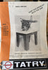 TATRY 14" Radial Arm Saw 1600s 