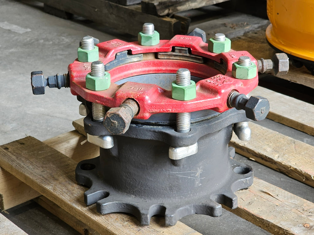 ROMAC 6" Flanged Coupling Adapter with Restraint RFCA-PVC