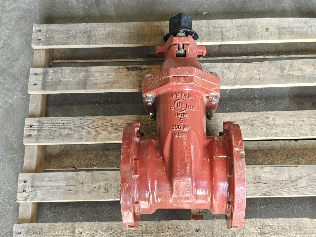TERMINAL CITY 6" Class 300 Fire Main Gate Valve 