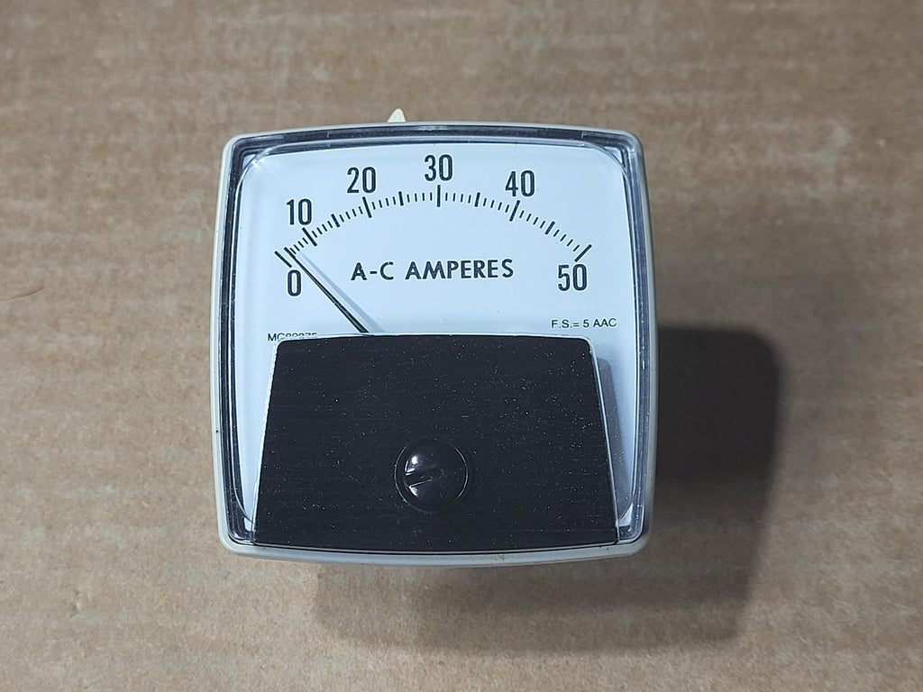 YOKOGAWA 0-50 Amp AC Ammeter Analog 250-240-LSNT