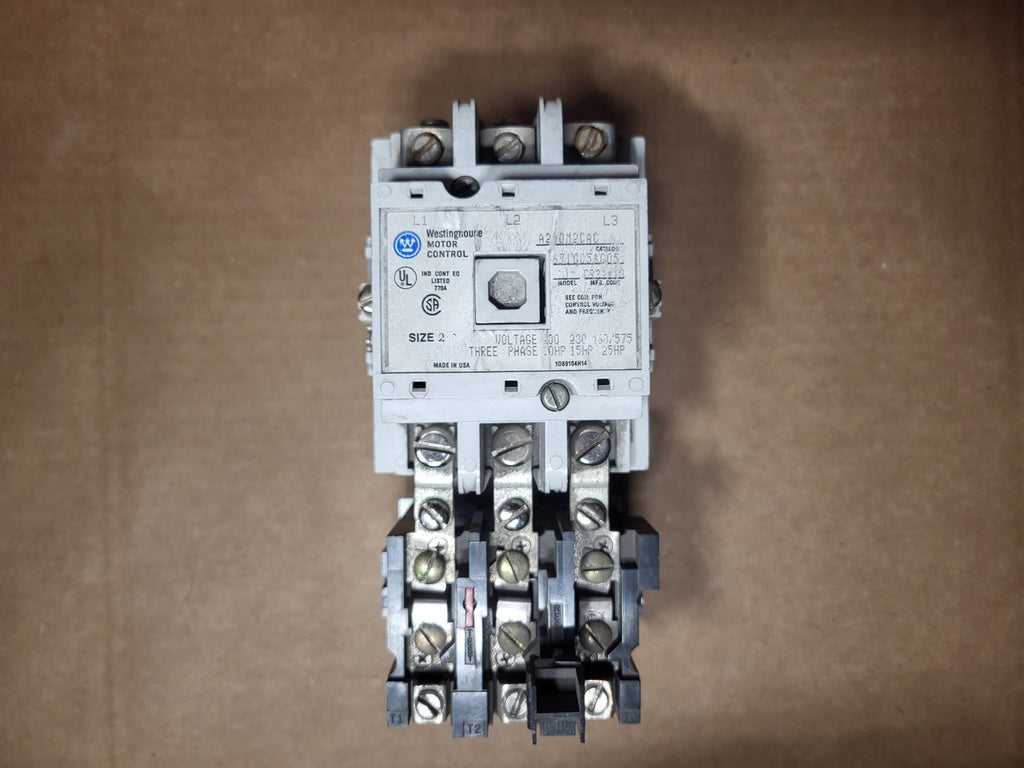 WESTINGHOUSE 25 hp, Size 2 Motor Control Starter A200M2CAC