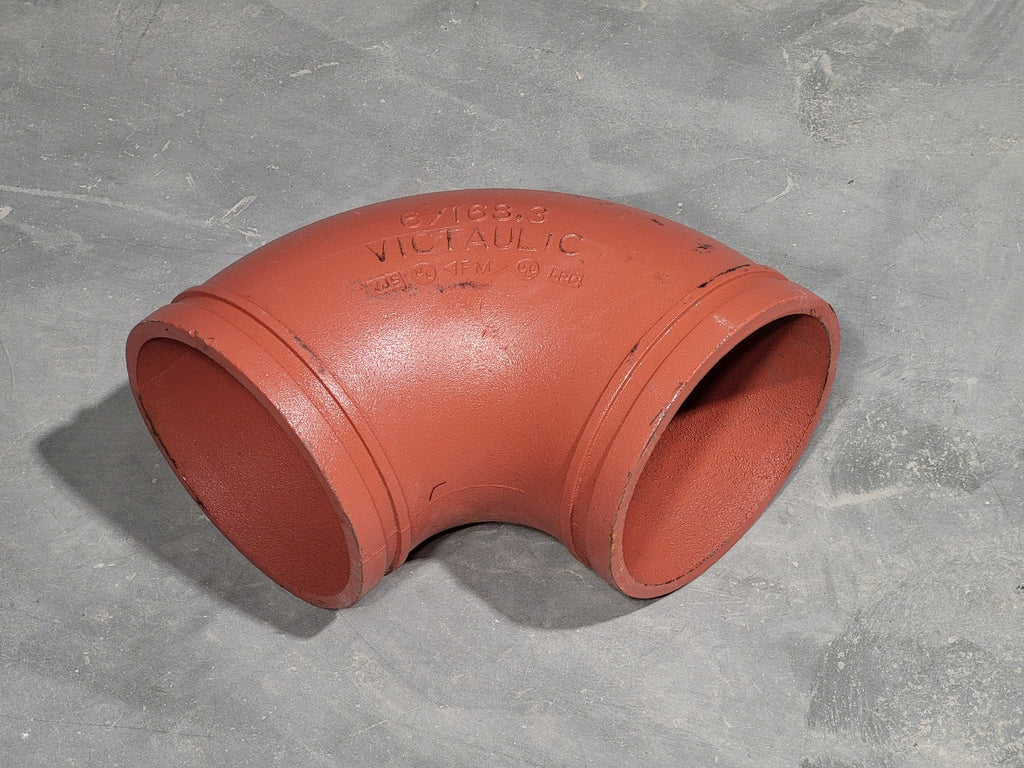 VICTUALIC 6" 90 Deg Elbow 6/168,3 No.10