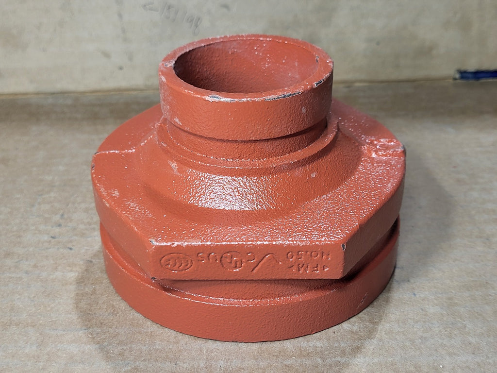 VICTAULIC 4" x 2" Grooved Concentric Reducer No. 50