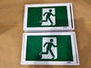 BEGHELLI Pictogram Emergency Exit Sign QR-RM-L-U-0LR-M-UDC