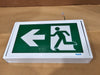 BEGHELLI Pictogram Emergency Exit Sign QR-RM-L-U-0LR-M-UDC