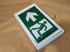 BEGHELLI Pictogram Emergency Exit Sign QR-RM-L-U-0LR-M-UDC