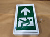 BEGHELLI Pictogram Emergency Exit Sign QR-RM-L-U-0LR-M-UDC