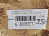 VICTAULIC 6" Class 300 Butterfly Valve 300MS
