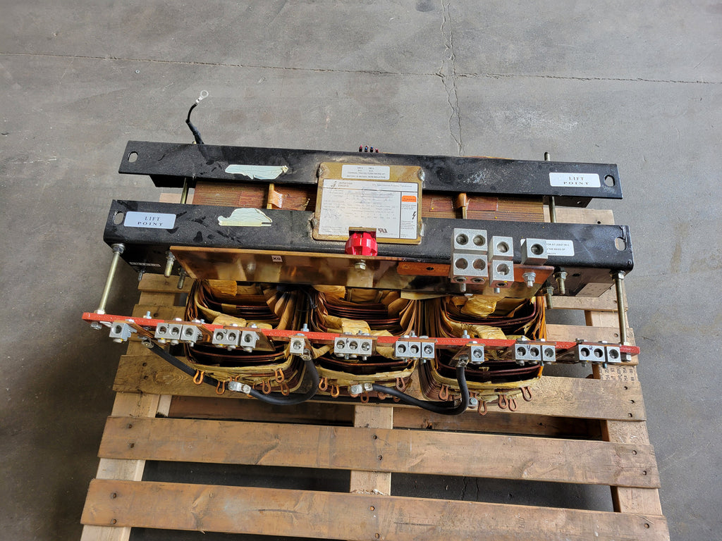 JEFFERSON ELECTRIC 150 kVA Transformer 480 pri. volts, 208Y/120 sec. volts 443-5001-039