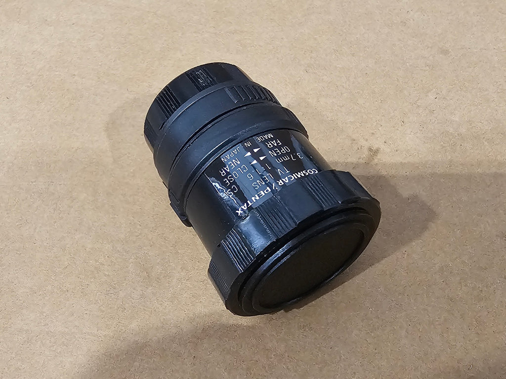COSMICAR/ PENTAX 1/2" Format Manual Iris CCTV Lens HS316A (C60305)
