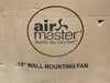 AIRMASTER 18" Wall Mounting Fan 78972