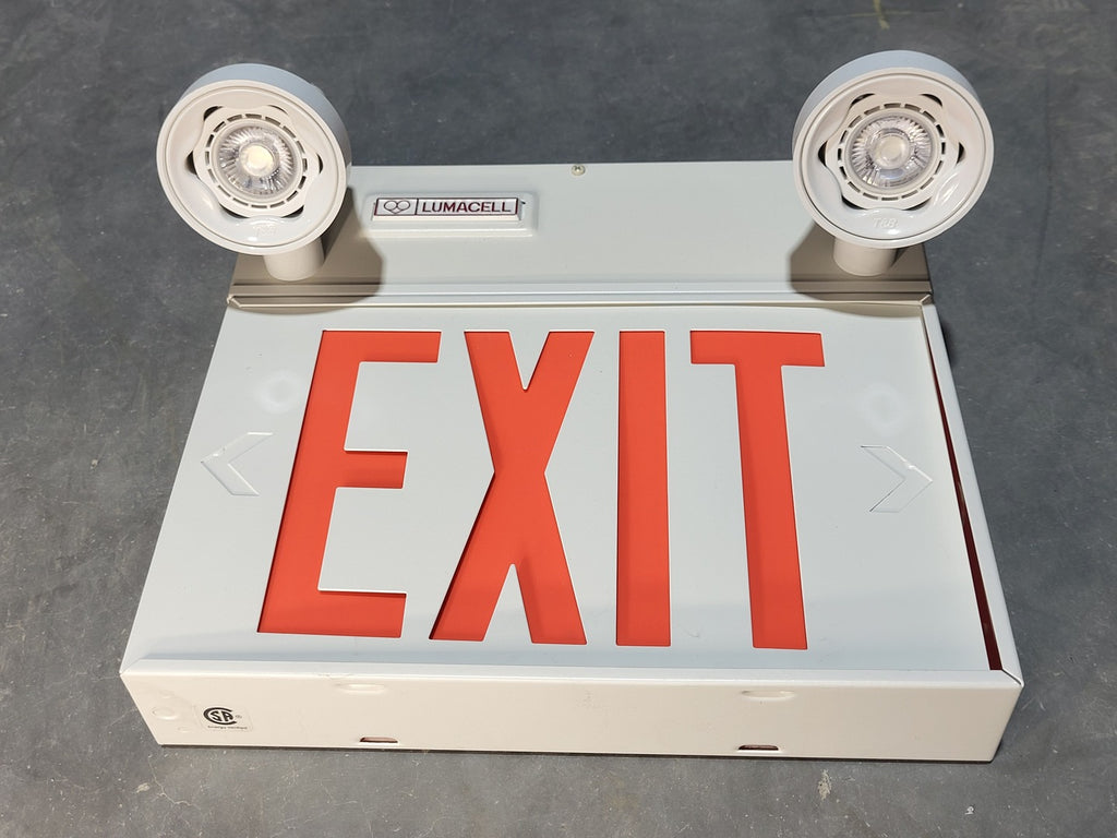 ABB LED Combination Exit Sign and Emergency Light 8LMCE2LD1