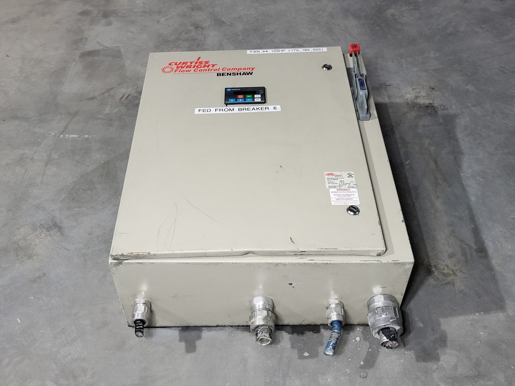 BENSHAW 100 hp Low Voltage Soft Starter RB2-1-S-100-600-S-12-CB-OP