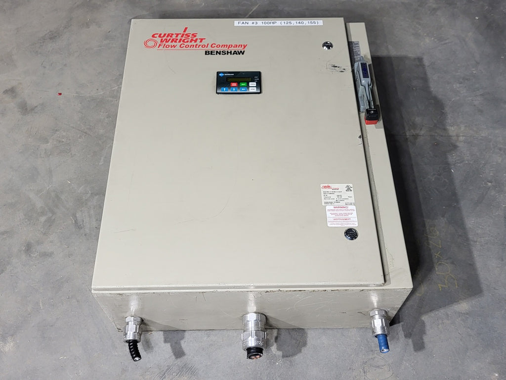 BENSHAW 100 hp Low Voltage Soft Starter RB2-1-S-100-600-S-12-CB-OP