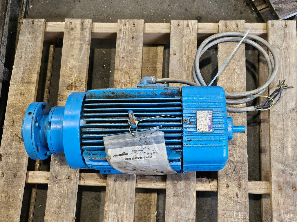 REFORM 11 kW, 460V, 1750 rpm, 3Ph Electric Motor RSL/S 112-4