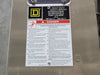 SQUARE D 30 Amp, 600V, 3 Poles, Non-Fusible Disconnect Safety Switch CHU361DS