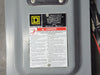 SQUARE D 100 Amp, 600 Volt Heavy Duty Fusible Disconnect Safety Switch CH363AWK
