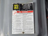 SQUARE D 100 Amp, 600 Volt Heavy Duty Fusible Disconnect Safety Switch CH363AWK