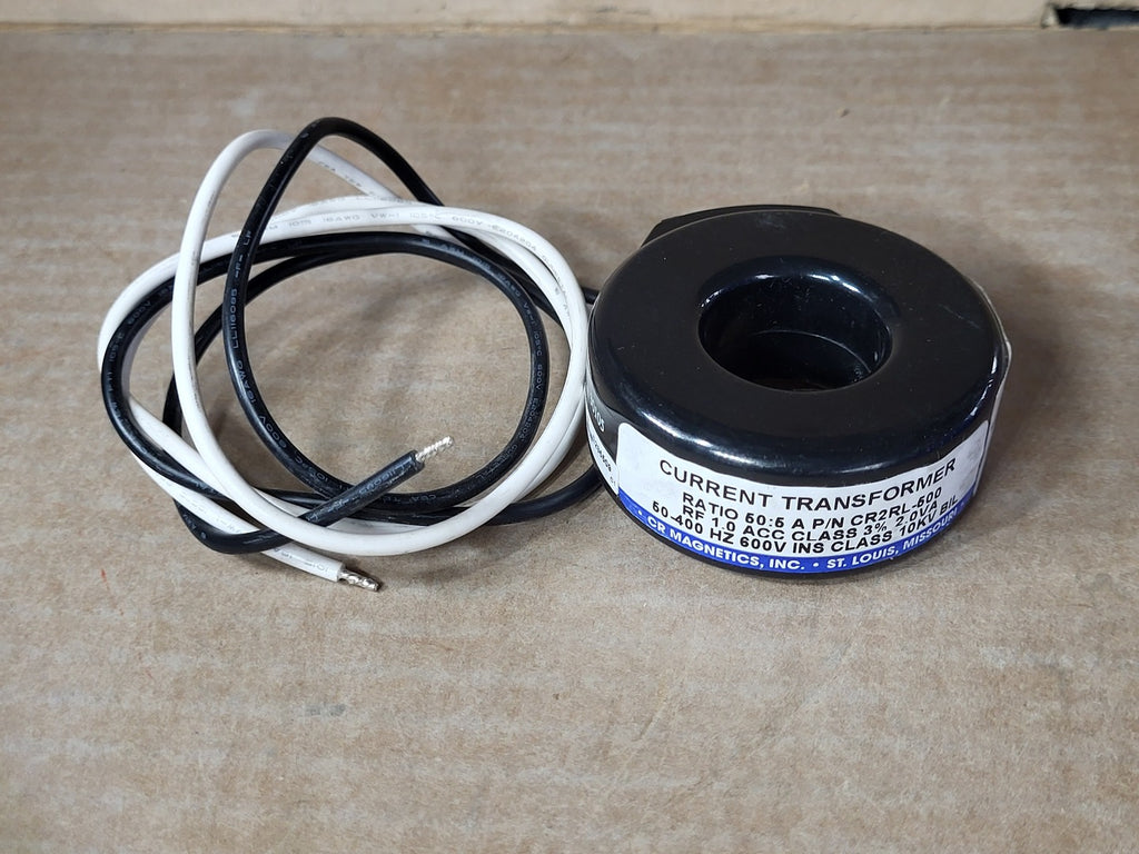 CR MAGNETICS 50:5 A Ratio Current Transformer CR2RL-500