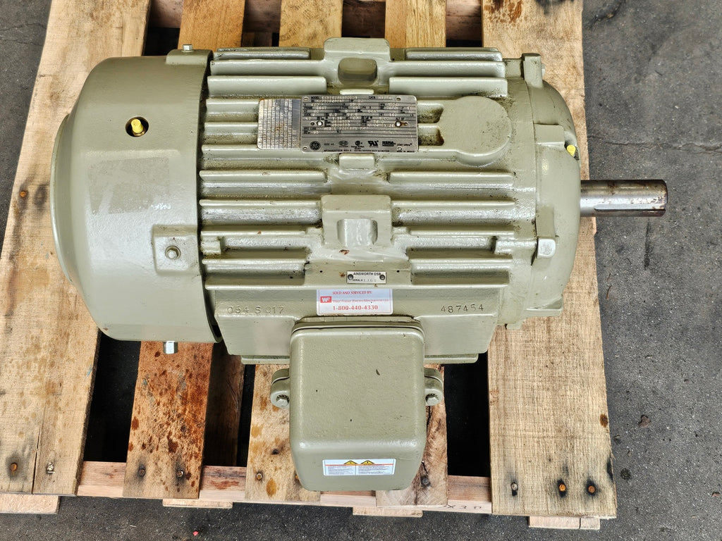 GENERAL ELECTRIC 20 hp, 460 V, 1800rpm, 256T, 3-Ph Electric Motor 5KS256SAA208D1, M9914
