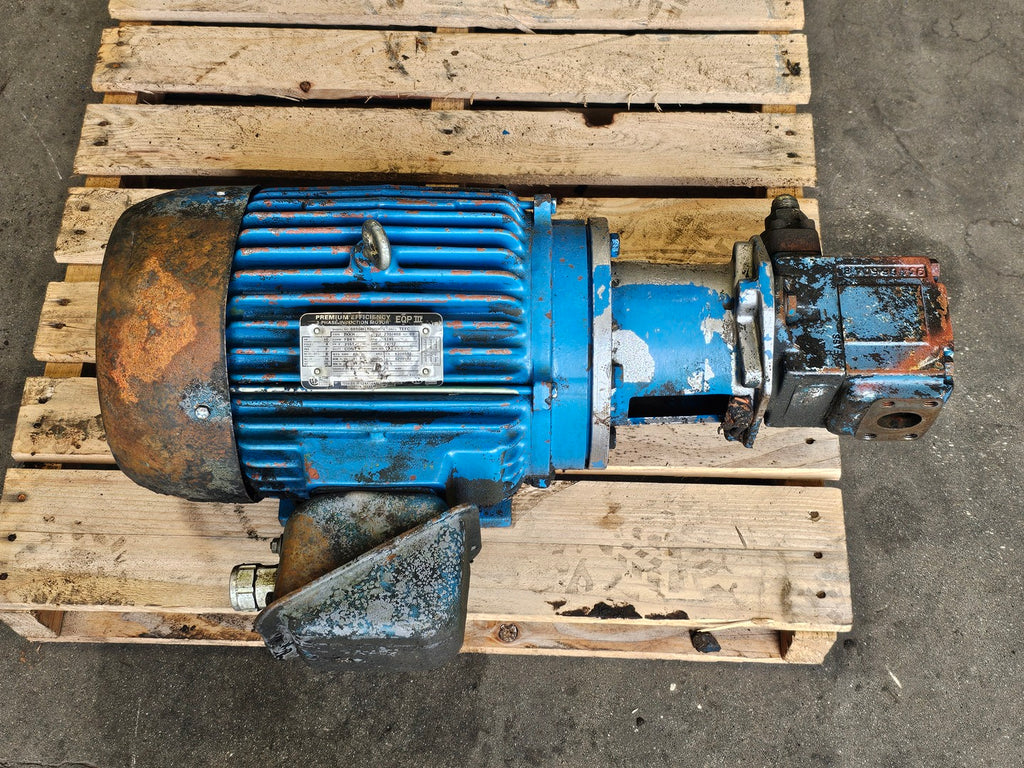 TOSHIBA 10 hp, 230/460V, 1745rpm, 215T, 3-Ph Induction Motor B0104FLF2USH04