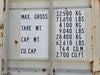 40 ft High Cube Shipping Container - YMLU8698680