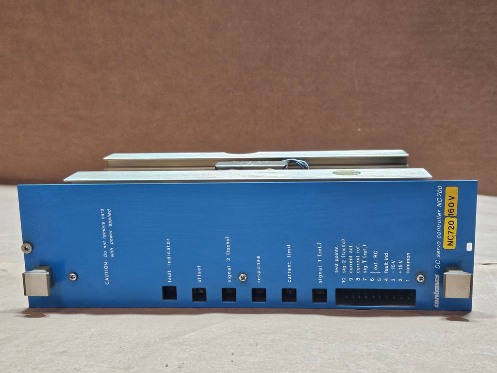 CONTRAVES  20A, 160V, DC Servo Controller NC720, A2272 E
