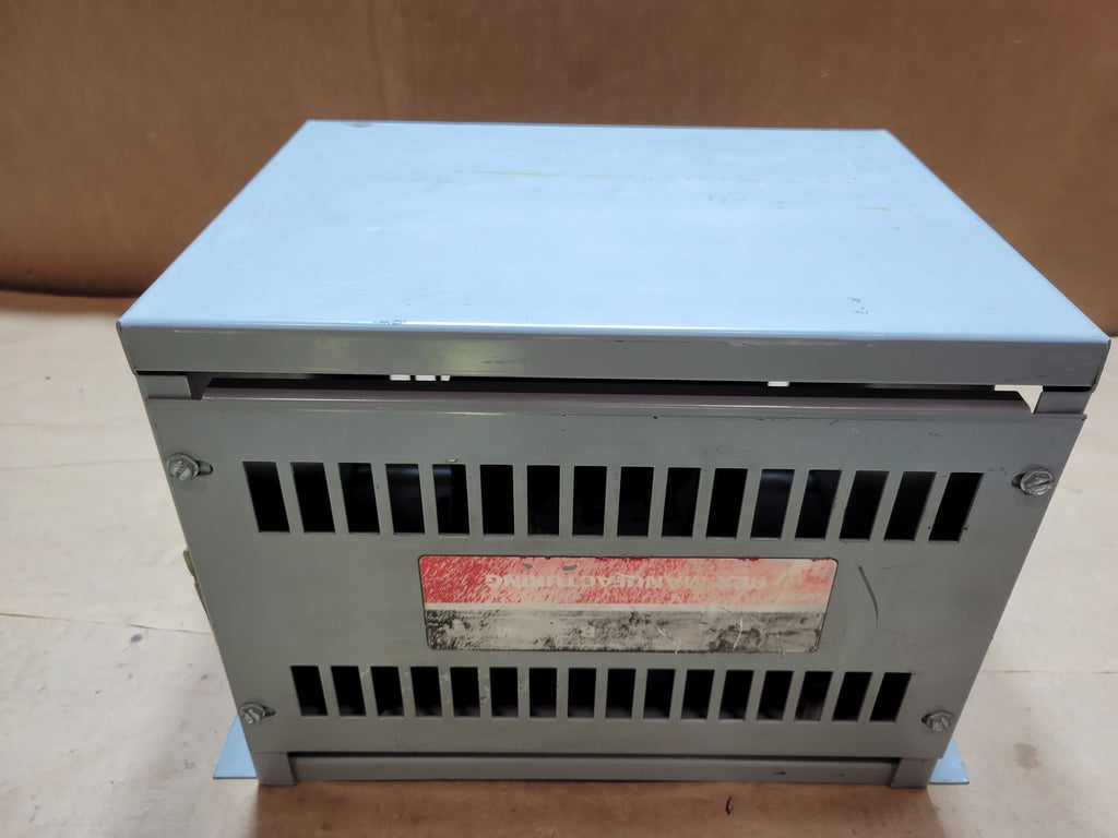 REX MANUFACTURING 10 kVA, Pri 240V, Sec 208V, 1-Ph Autotransformer MC10CB