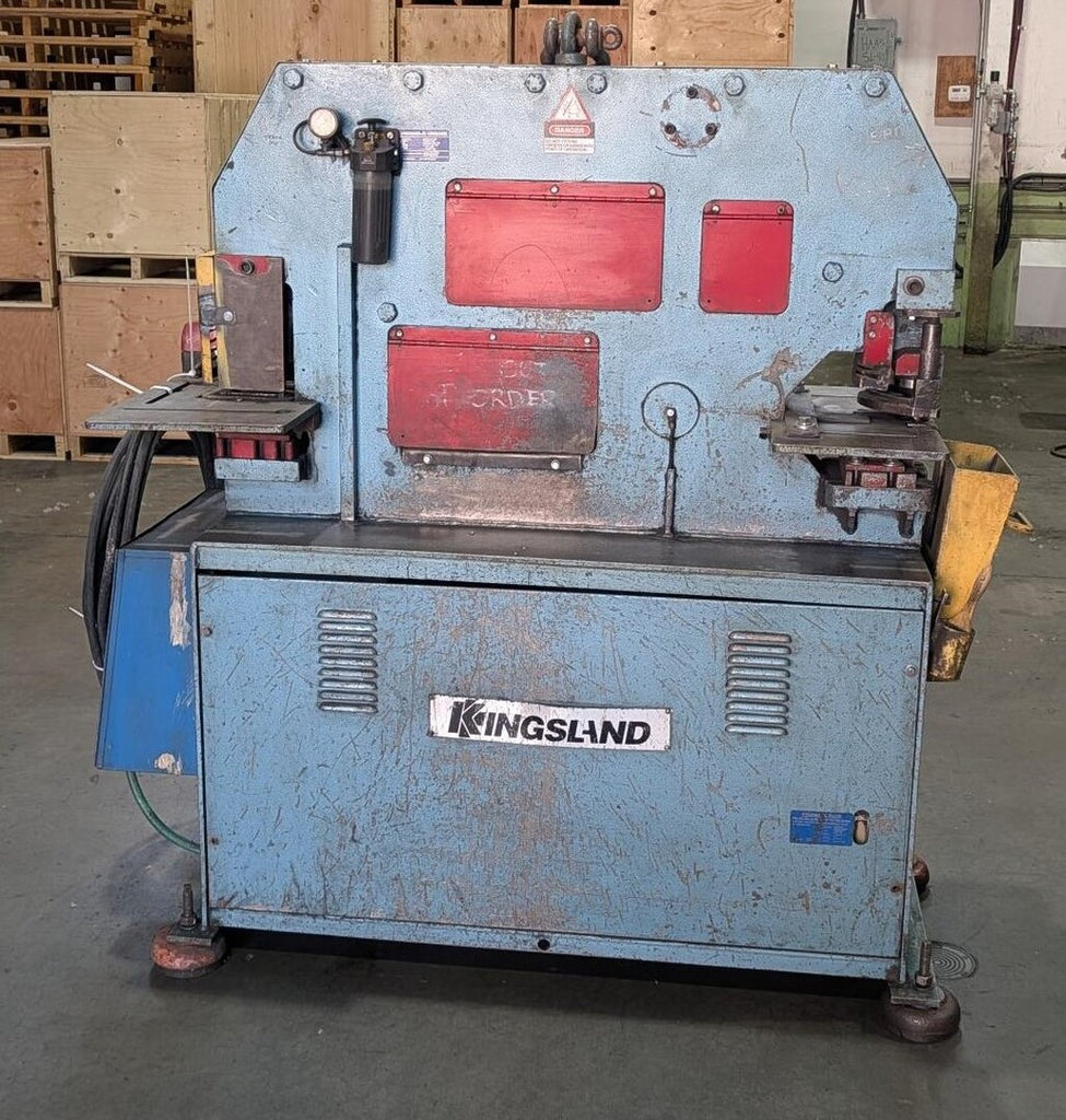 KINGSLAND ENGINEERING CO. LTD Compact Hydraulic Ironworker 65XA