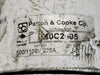 PATTON & COOKE 225 Amp, 600/1100 Volt Cable Coupler Assembly C10C2005