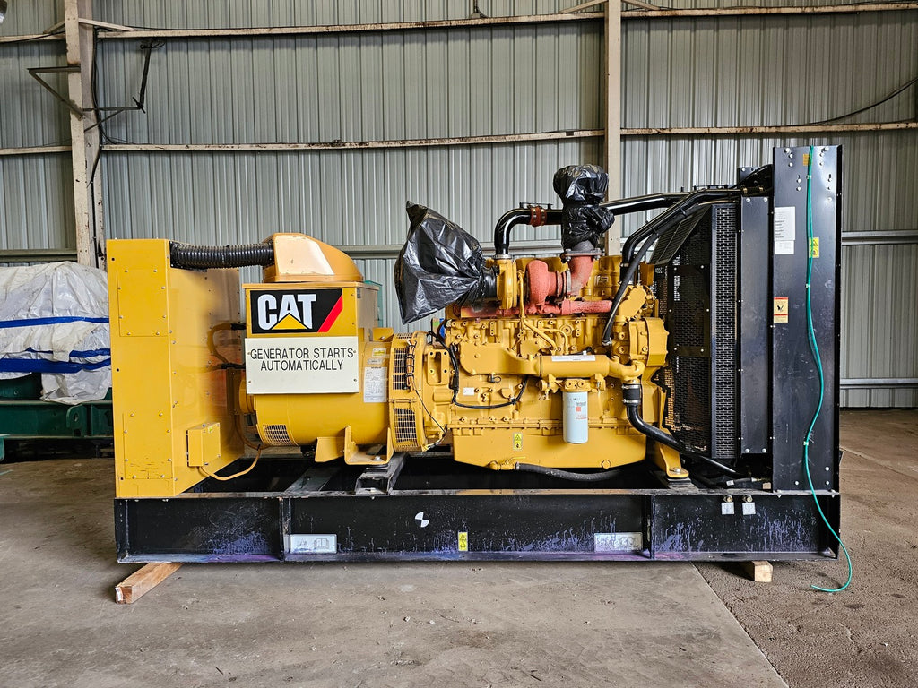 CATERPILLAR C15 500 kVA / 400 kW Diesel Genset | 600V | EMCP 4.2 | Open Skid | 3-Phase