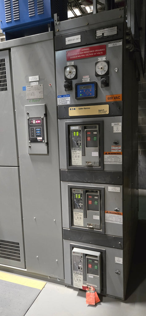 EATON CUTLER-HAMMER MAGNUM DS LV Switchgear, 600V, 1600A