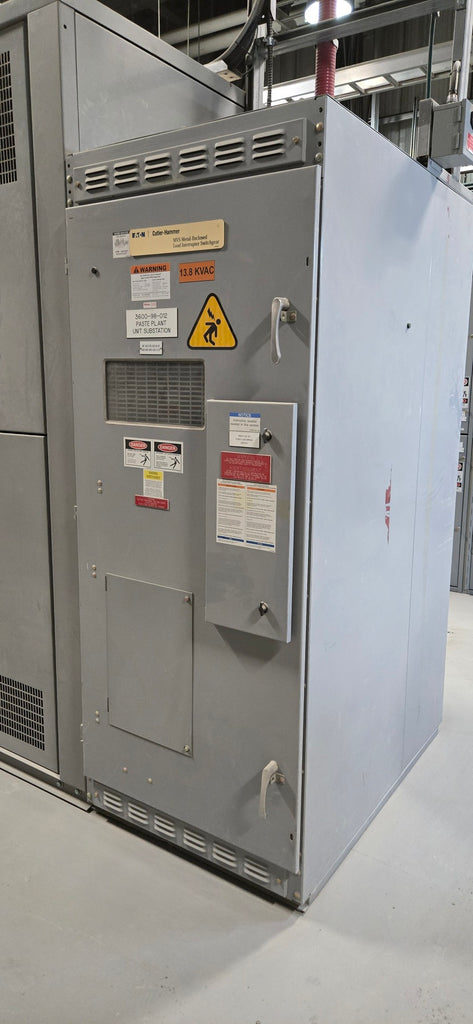 EATON CUTLER-HAMMER MVS Metal-Enclosed Load Interrupter Switchgear, 13.8kV