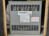 COMMERCIAL ENCLOSED FUSE 75 kVA, Pri 600V, Sec 208Y/120V, 3-Ph Dry Type Transformer DA3075V w/ Breaker Panel
