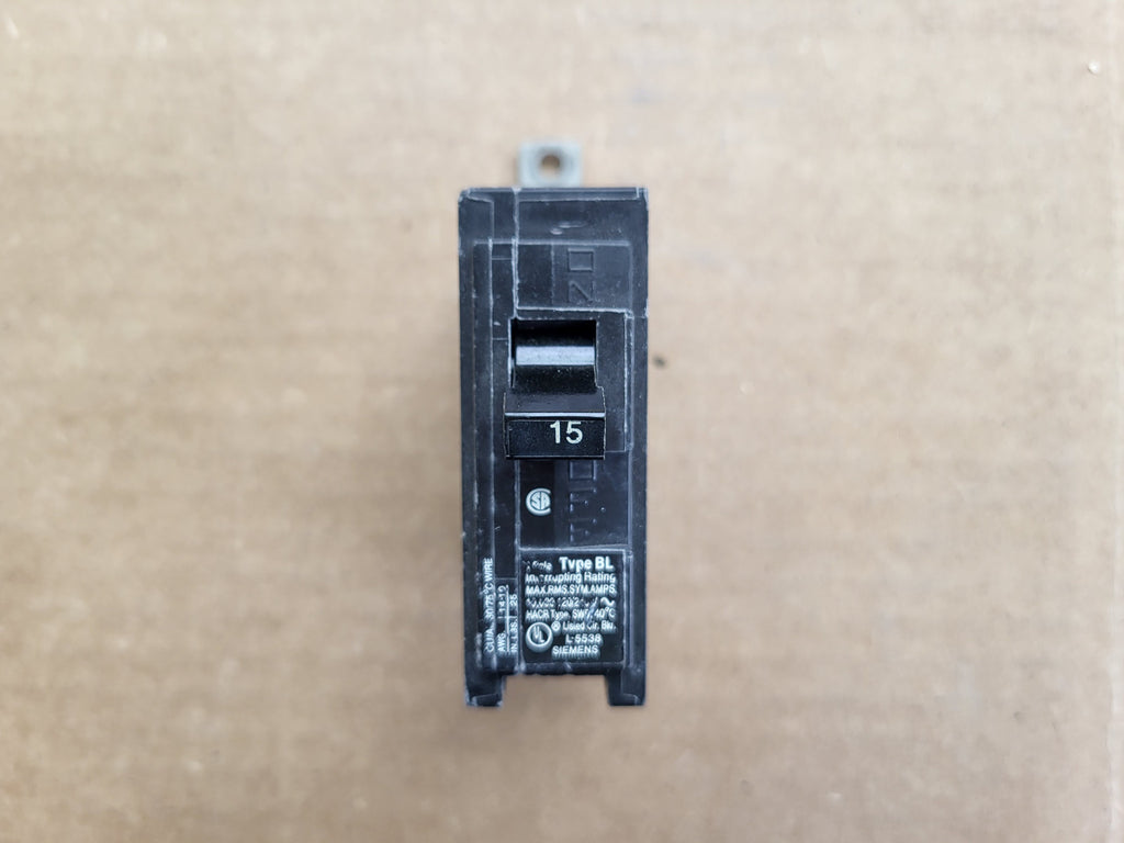 SIEMENS 15 Amp, 1 Pole, 120/240 Volts Circuit Breaker B115