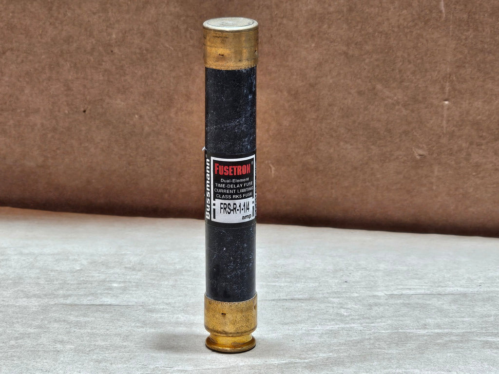 FUSETRON 1-1/4 Amp Class RK5 Time Delay Fuse FRS-R-1-1/4