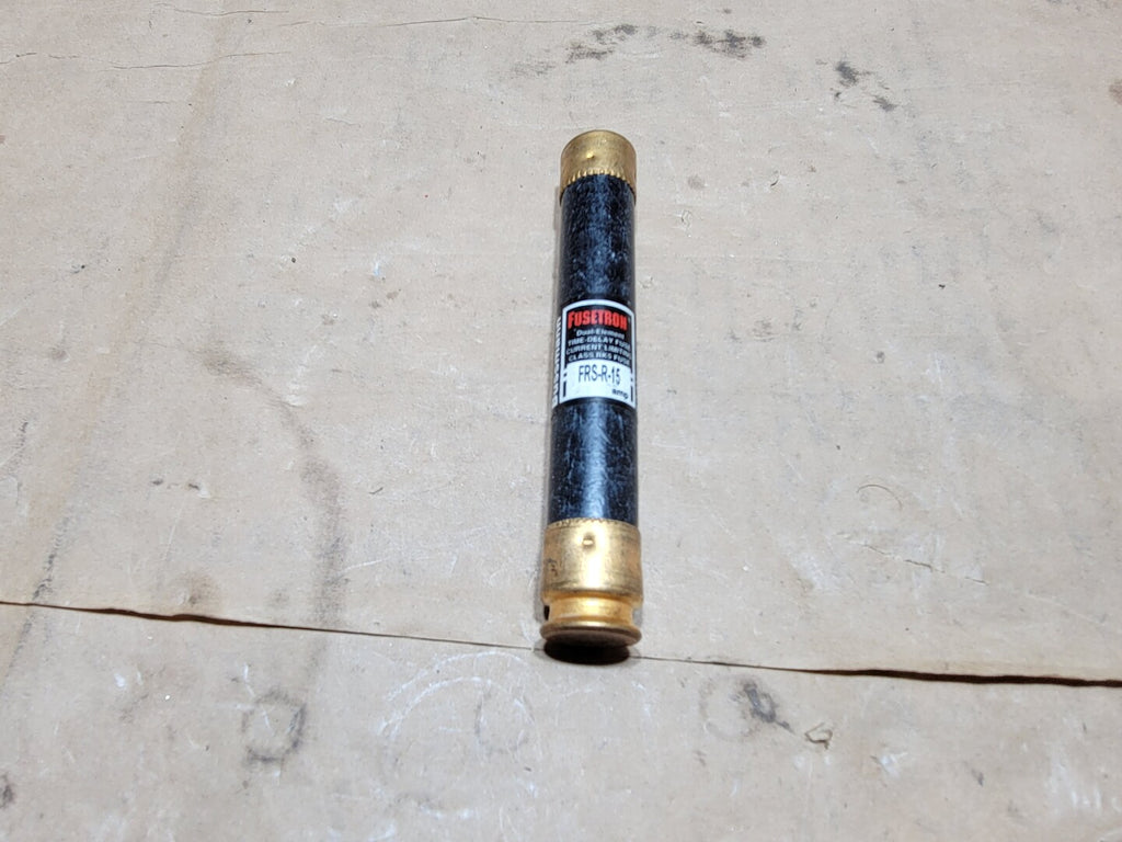 FUSETRON 15 Amp Class RK5 Time Delay Fuse FRS-R-15