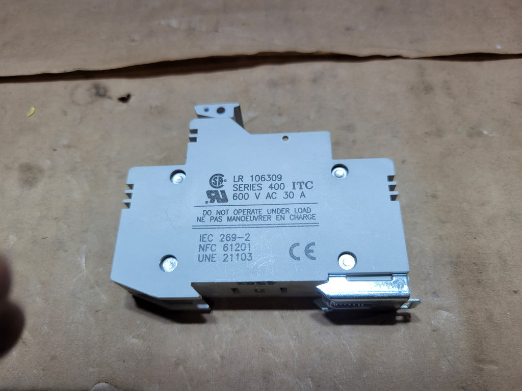 ITC 30 Amp, 1 Pole, 600 Volts Fuse Holder VLC10