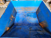 VESTIL P-HOP-1 Self-Dumping Forklift Hopper 1,600 lb Capacity Steel Scrap Bin on Casters