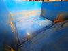 VESTIL P-HOP-1 Self-Dumping Forklift Hopper 1,600 lb Capacity Steel Scrap Bin on Casters